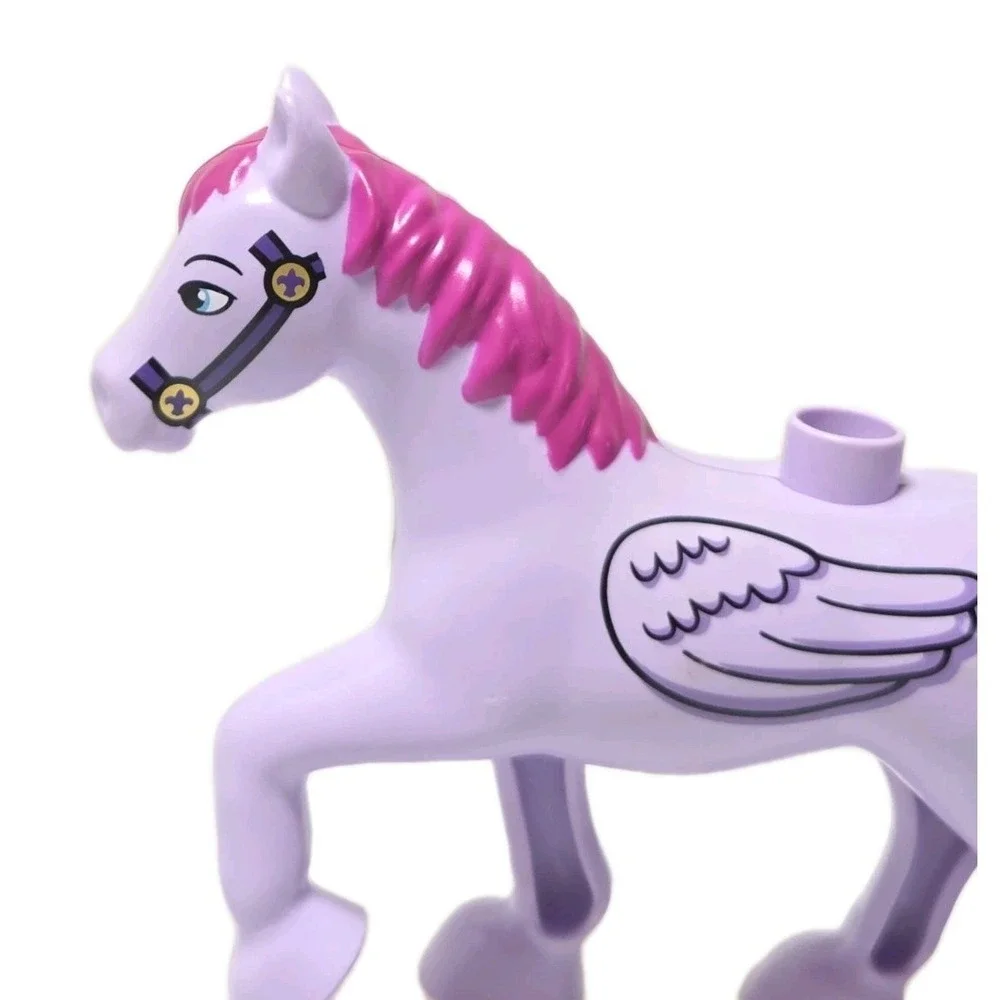 LEGO Duplo Minimus Great Flying Horse Pony Purple Pegasus Sofia The First Animal